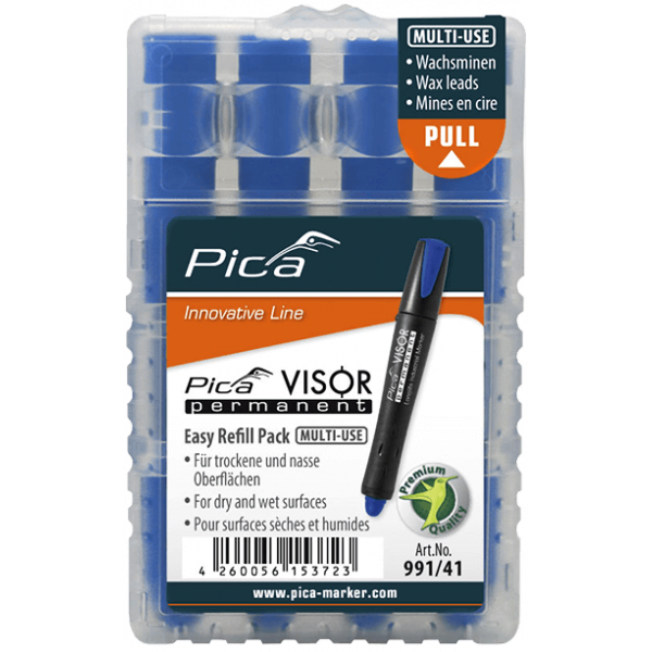 Pica VISOR Refill Pack Blå